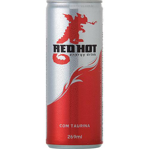 Bebida Energética com Taurina Red Hot Lata 269ml é bom? Vale a pena?