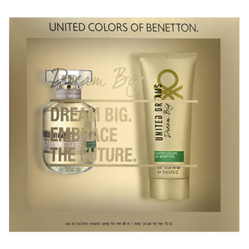 Benetton Dream Big Her Kit - Eau de Toilette + Loção Corporal é bom? Vale a pena?