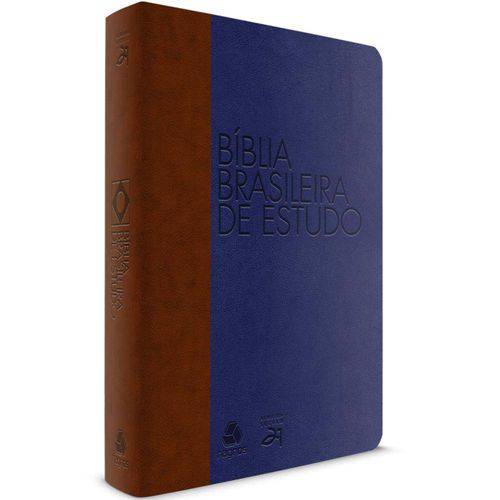Bíblia Brasileira de Estudo | Almeida Século 21 | Emborrachada | Luxo | Azul/Marrom é bom? Vale a pena?