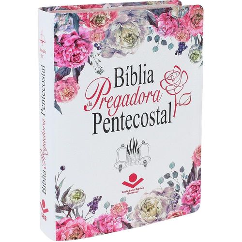 Biblia da Pregadora Pentecostal - Couro Branca Floral - Sbb é bom? Vale a pena?