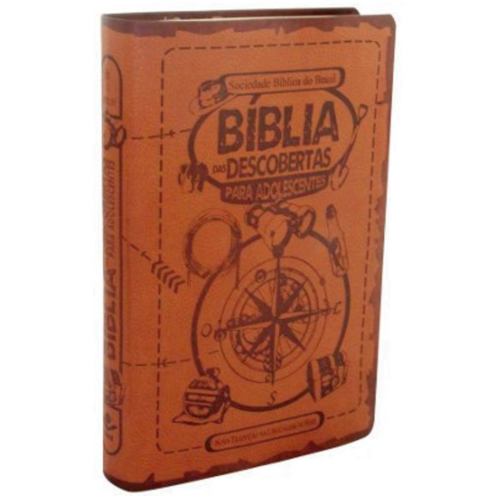 Bíblia Das Descobertas Para Adolescentes - Luxo Marrom é bom? Vale a pena?
