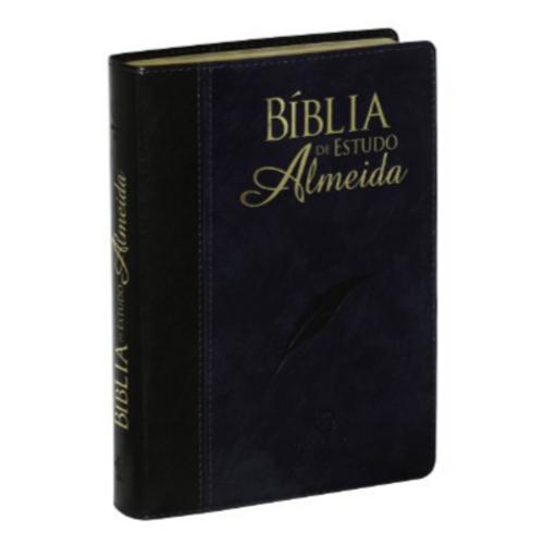 Bíblia De Estudo Almeida - Preto E Azul Nobre é bom? Vale a pena?