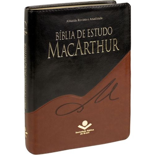 Bíblia de Estudo Macarthur - Capa Luxo Preto e Marrom é bom? Vale a pena?