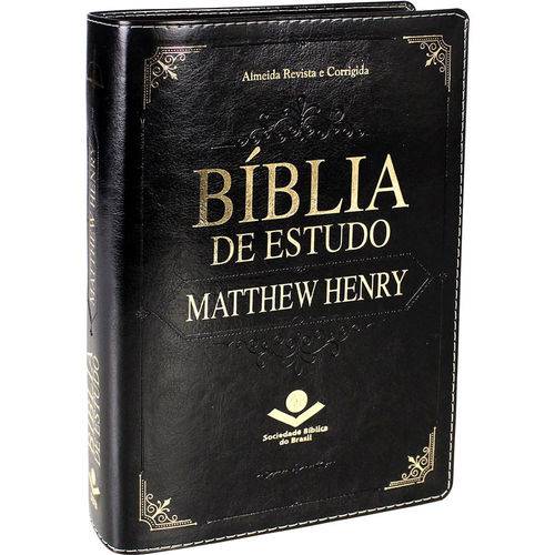 Bíblia de Estudo Matthew Henry - Luxo Preta é bom? Vale a pena?