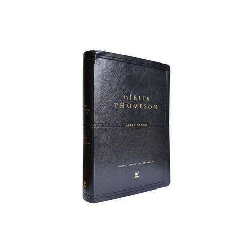 Bíblia de Estudo Thompson - Almeida Edição Contemporânea - Capa Luxo Preta - Letra Grande é bom? Vale a pena?