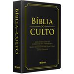 Bíblia do Culto com Harpa Cristã - Letra Gigante - Preta é bom? Vale a pena?
