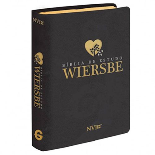 Bíblia Estudo Wiersbe - Capa Luxo - Preta é bom? Vale a pena?