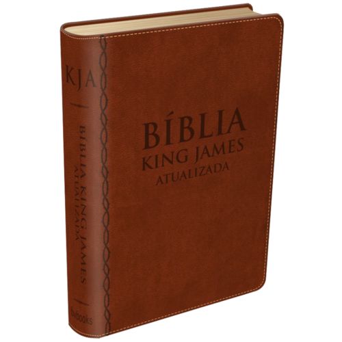 Biblia King James Atualizada | Luxo Couro Marrom - KJA é bom? Vale a pena?