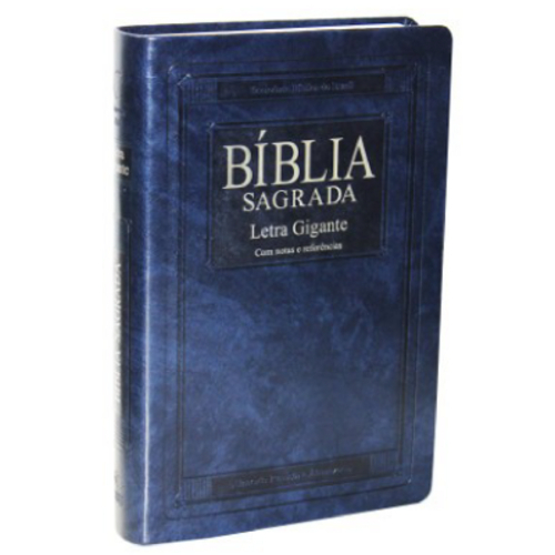 Bíblia Letra Gigante Edição Especial Azul Nobre com Índice - Ra é bom? Vale a pena?