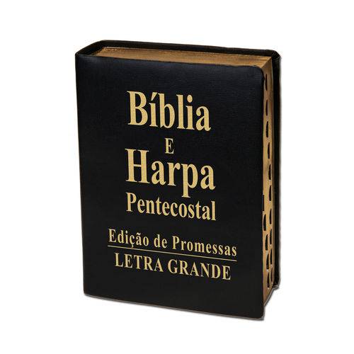 Biblia Letra Grande com Harpa Luxo Preta é bom? Vale a pena?