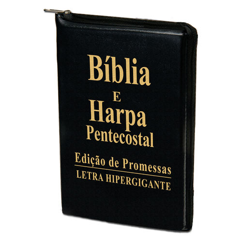 Biblia Letra Hipergigante Zíper com Harpa é bom? Vale a pena?