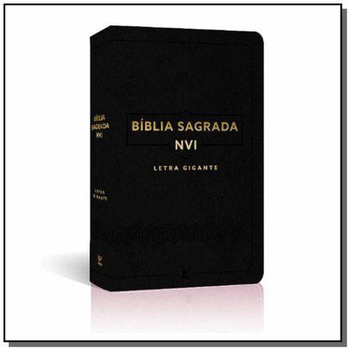 Biblia Nvi Letra Gigante - Luxo Preta é bom? Vale a pena?