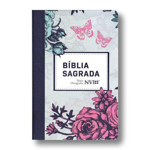 Bíblia Nvi Nova Ortografia Semi-Luxo Lilás Floral é bom? Vale a pena?