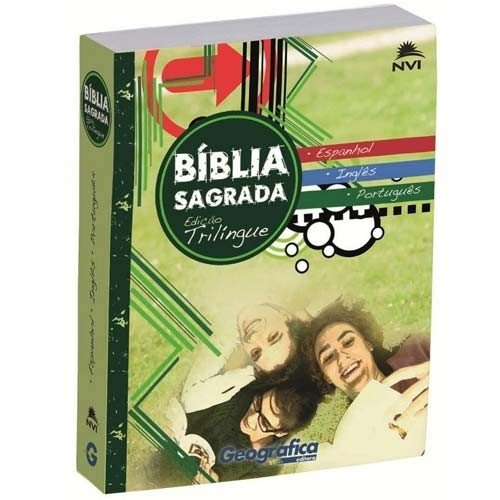 Bíblia Nvi Trilingue - Inglês / Português / Espanhol - Brochura Verde é bom? Vale a pena?