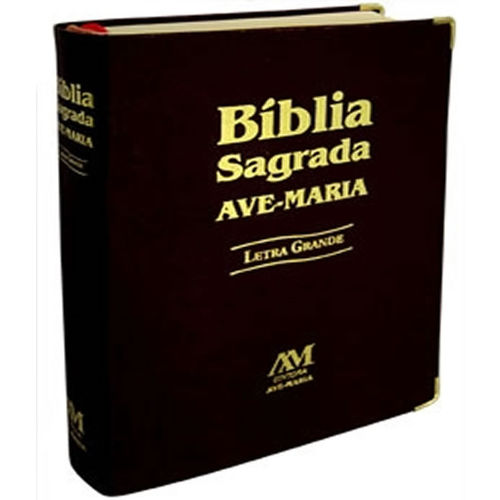 Biblia Sagrada Ave-maria - Letra Grande - Capa Preta é bom? Vale a pena?