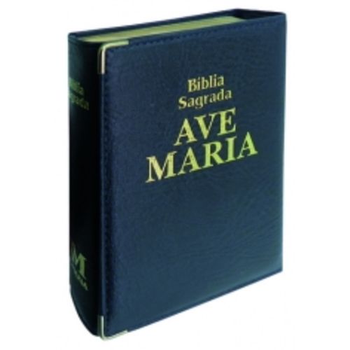 Biblia Sagrada Capanga Azul Media - Ave Maria é bom? Vale a pena?