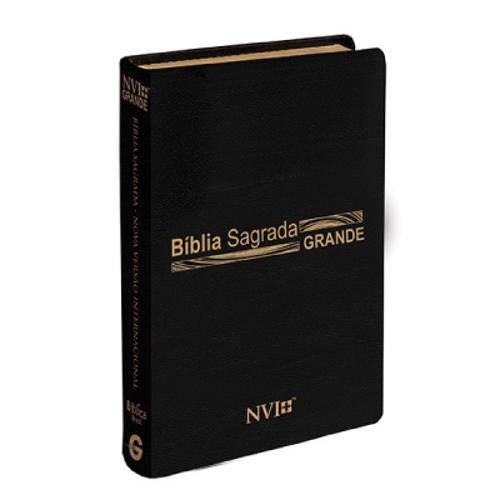 Biblia Sagrada Nvi Grande - Capa Luxo Preta é bom? Vale a pena?