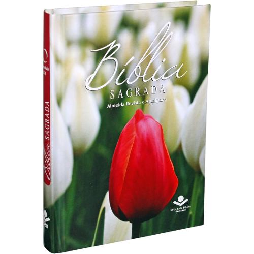 Bíblia Sagrada Pequena - Revista e Atualizada - Capa Dura - Edição Popular - Flor é bom? Vale a pena?