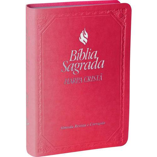 Bíblia Sagrada RC com Harpa Cristã Média - Luxo Rosa Escuro é bom? Vale a pena?