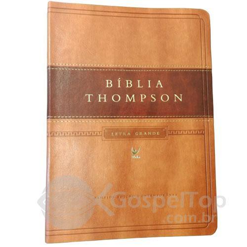 Bíblia Thompson - Letra Grande - Marrom Claro e Escuro é bom? Vale a pena?