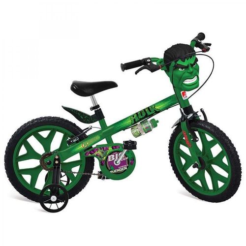 Bicicleta Aro 16 Hulk Vingadores Brinquedos Bandeirante Verde é bom? Vale a pena?