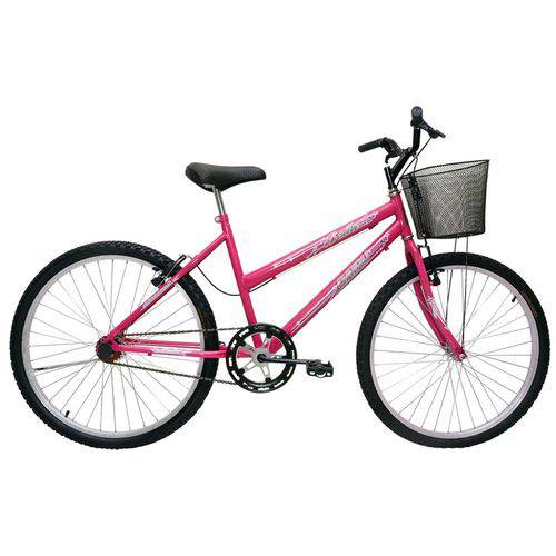 Bicicleta Aro 24 Feminina Bella com Cesta - 310938 - Rosa é bom? Vale a pena?