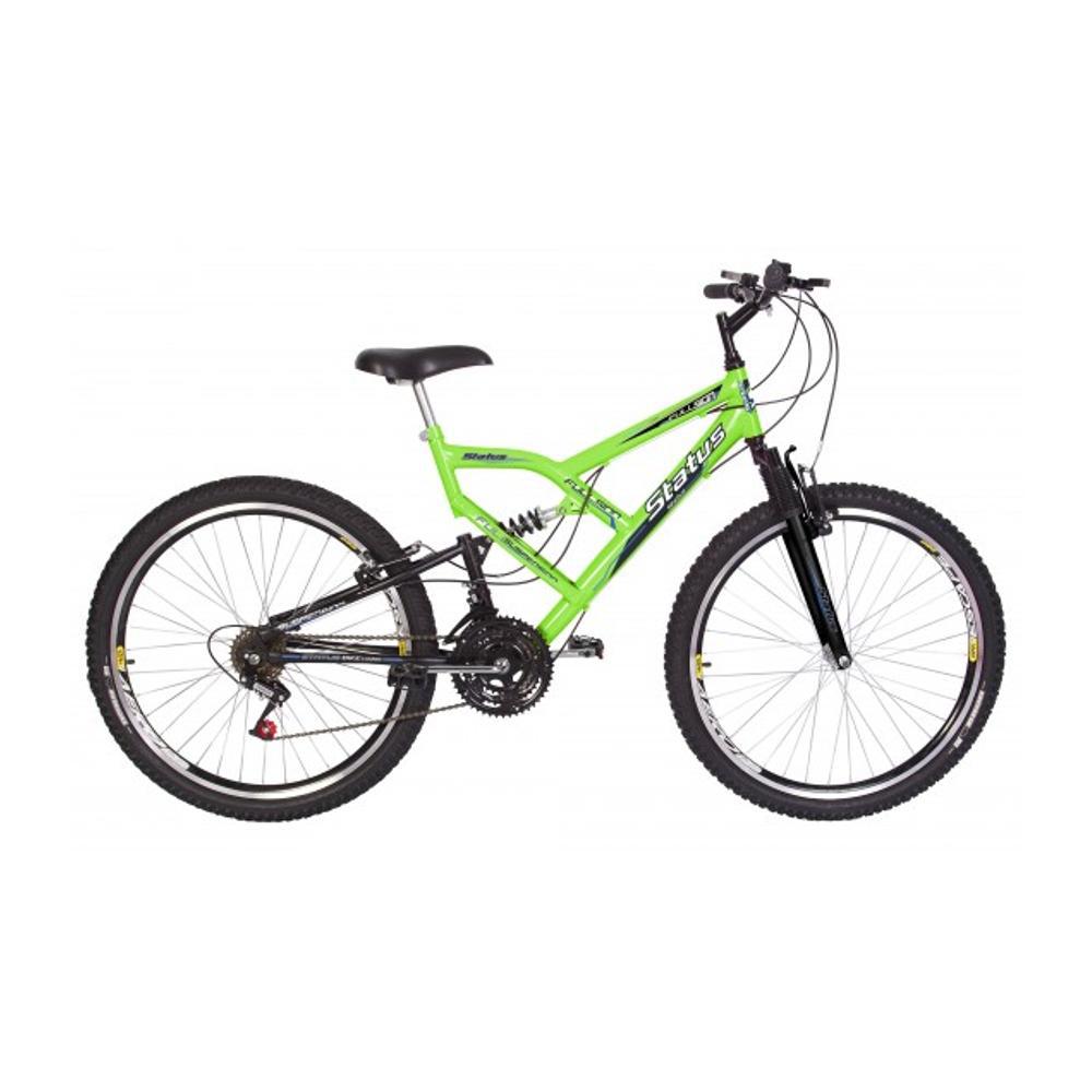 Bicicleta Aro 26 18v Status Full Verde é bom? Vale a pena?