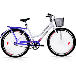 Bicicleta Aro 26 Aero Praiana - Branco/Lilás - Oceano é bom? Vale a pena?