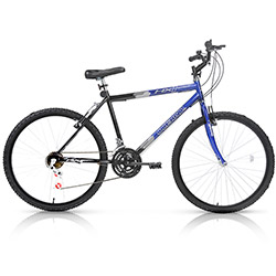 Bicicleta Aro 26 Hx1 Impact - 18 Marchas - Azul/Preto - Oceano é bom? Vale a pena?