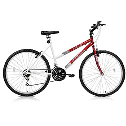 Bicicleta Aro 26 Hx1 Impact - 18 Marchas - Vermelho/Branco - Oceano é bom? Vale a pena?