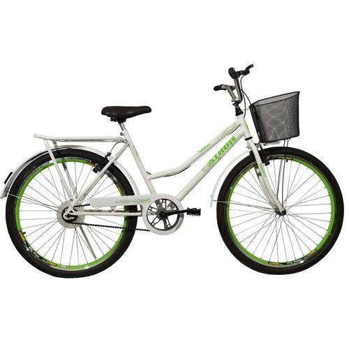 Bicicleta Aro 26" V-Brake com Cestão Venus Verde Athor é bom? Vale a pena?