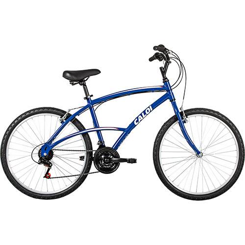 Bicicleta Caloi 100 Aro 26 21 Marchas Azul é bom? Vale a pena?