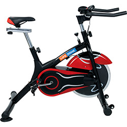 Bicicleta de Spinning Life Zone com Roda de Inércia 10kg e Painel Digital Preta e Vermelha é bom? Vale a pena?