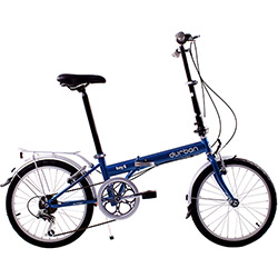 Bicicleta Dobrável Durban Bay6 Aro 20 Aço 6 Marchas Azul é bom? Vale a pena?
