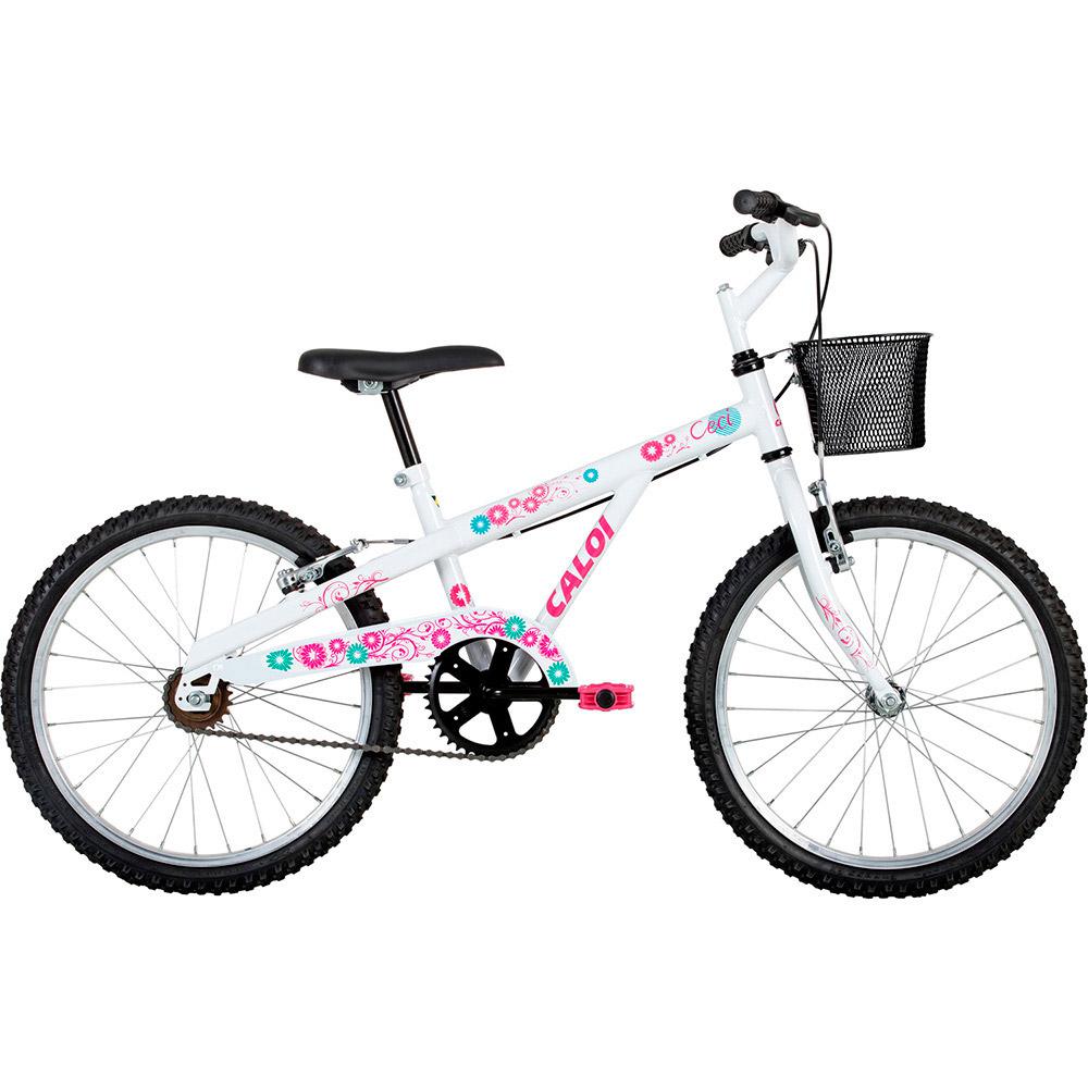 Bicicleta Feminina Caloi Ceci Aro 20 Modelo 2016 - Branca é bom? Vale a pena?