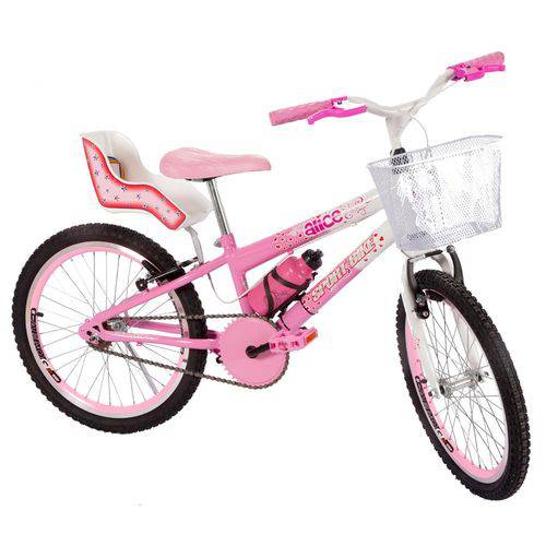 Bicicleta Infantil Aro 20 Rosa com Cadeirinha de Boneca - Sport Bike é bom? Vale a pena?