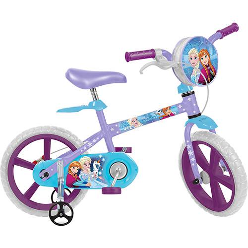 Bicicleta Infantil Bandeirante Frozen Disney Aro 14 é bom? Vale a pena?