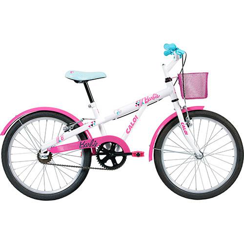 Bicicleta Infantil Caloi Barbie Aro 20" - Branca/Rosa é bom? Vale a pena?