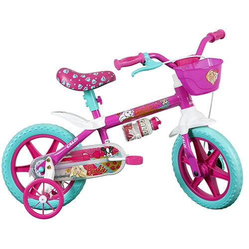 Bicicleta Infantil Caloi Barbie Aro 12 T9 V1 Rosa é bom? Vale a pena?