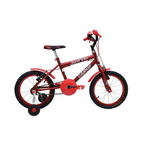 Bicicleta Masculina Aro 16 Racer Kids - 310016 Vermelho é bom? Vale a pena?