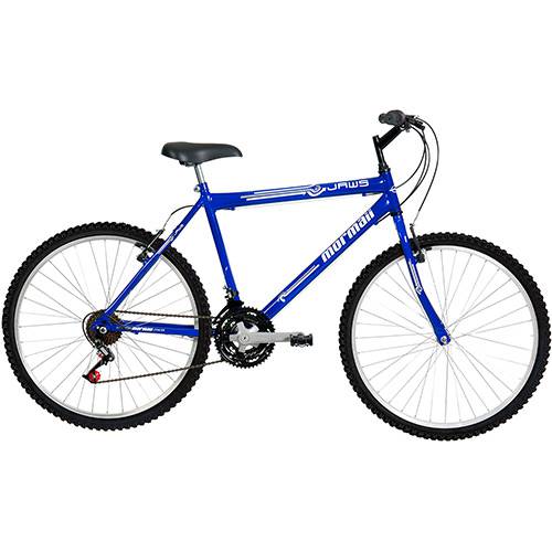 Bicicleta Mormaii Aro 26 Jaws 21 Marchas Azul é bom? Vale a pena?