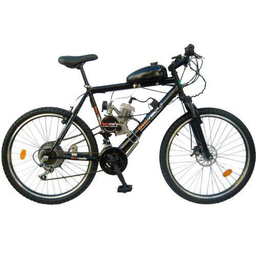 Bicicleta Motorizada 80cc 2 Tempos - Quadro de Aço Hi-Ten - Preta é bom? Vale a pena?
