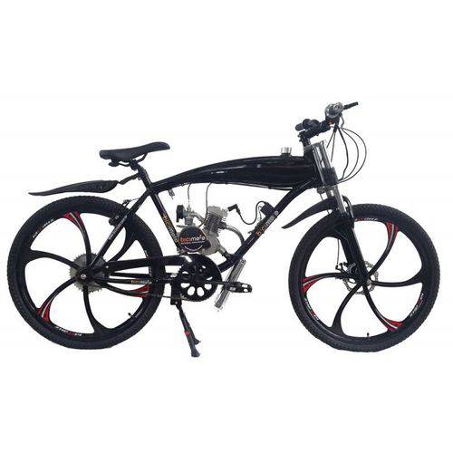 Bicicleta Motorizada Motor 80cc 2 Tempos - com Tanque Embutido Preto é bom? Vale a pena?