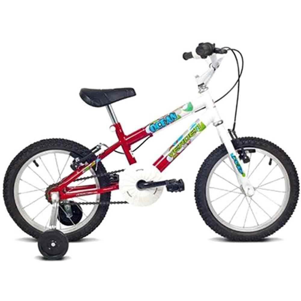 Bicicleta Ocean Aro 16 Branco/Vermelho - Verden é bom? Vale a pena?