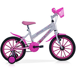 Bicicleta Oceano Kirra Aro 16 Rosa e Branco é bom? Vale a pena?