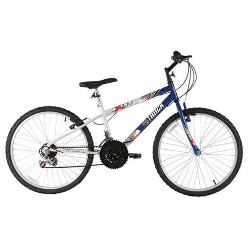 Bicicleta Track & Bikes Axess Aro 24 18 Marchas - Azul/Branco é bom? Vale a pena?