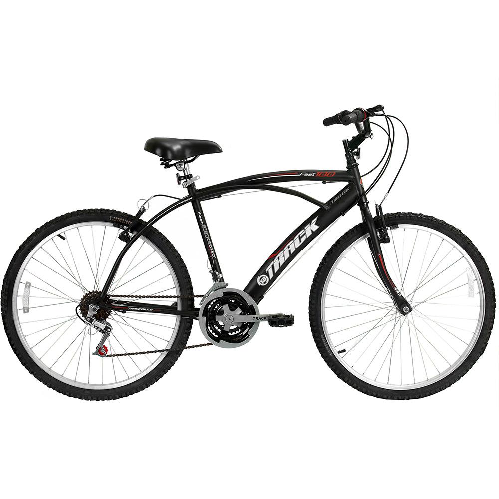 Bicicleta Track & Bikes Confort Bike Fast 100 Aro 26 21V - Preta é bom? Vale a pena?