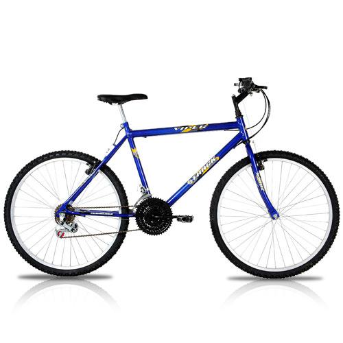 Bicicleta Track & Bikes Viper Aro 26 18 Marchas - Azul é bom? Vale a pena?