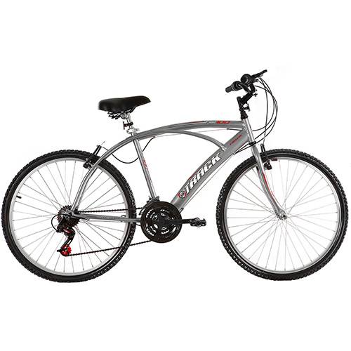 Bicicleta Track & Bikes Confort Bike Fast 100 21-V Aro 26 Prata é bom? Vale a pena?