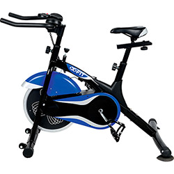 Bicicleta Xfit Spinning Preta e Azul é bom? Vale a pena?